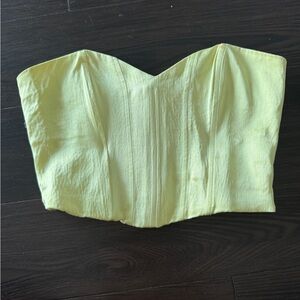 Zara Light Yellow Corset